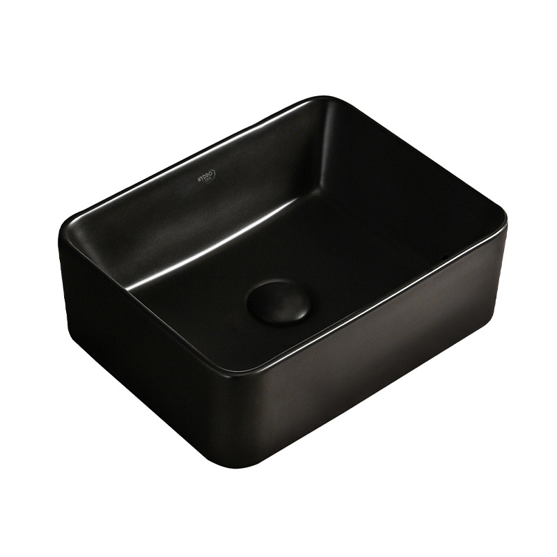 BPS-koupelny Keramické umyvadlo na desku HYD-LO-MTB-410 41x31 cm