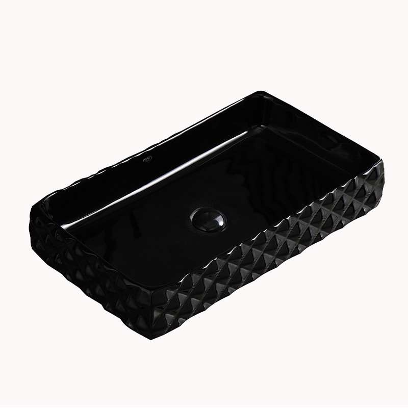 BPS-koupelny Keramické umyvadlo na desku HYD-PL-BL-605 60