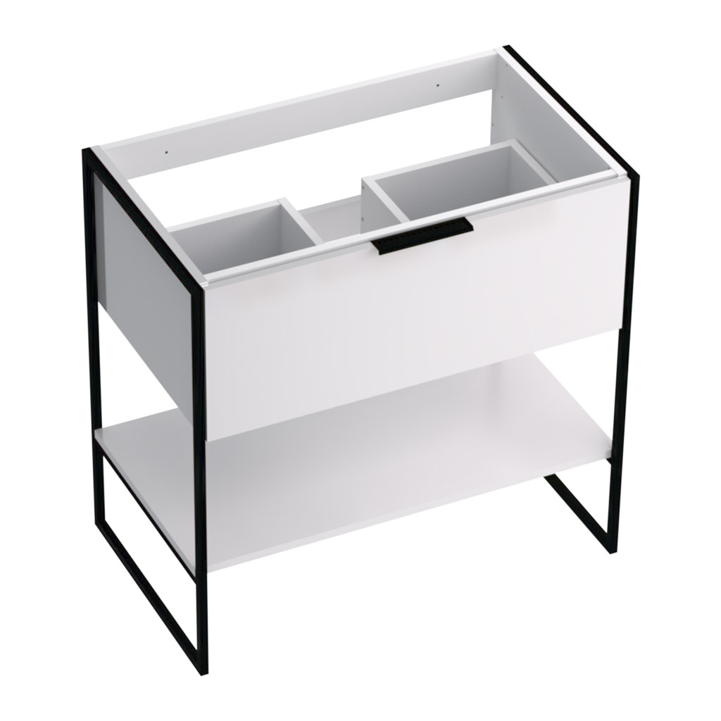 BPS-koupelny Koupelnová skříňka pod deskové umyvadlo Kubus W 80-HD - Obrázek 2