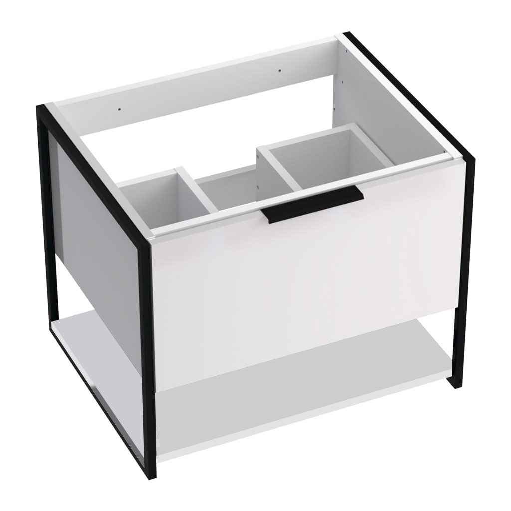 BPS-koupelny Koupelnová skříňka pod deskové umyvadlo Kubus W ZV 60-HD - Obrázek 2