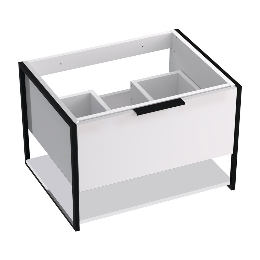 BPS-koupelny Koupelnová skříňka pod deskové umyvadlo Kubus W ZV 80-HD - Obrázek 2