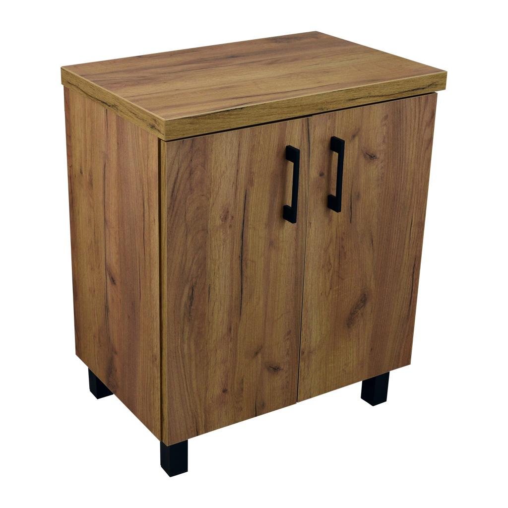 BPS-koupelny Koupelnová skříňka pod deskové umyvadlo ROSO GO 60-HD - zlatý dub/zlatý dub - Obrázek 2