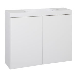 BPS-koupelny Koupelnová skříňka s umyvadlem z litého mramoru Swing W 80/22