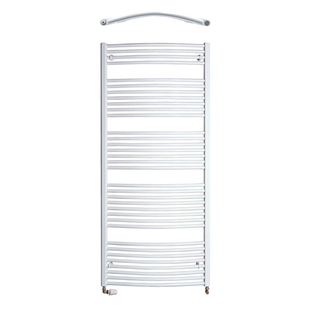 BPS-koupelny Koupelnový radiátor Eco EC-X 45168 / bílá RAL 9016 (168x45 cm)