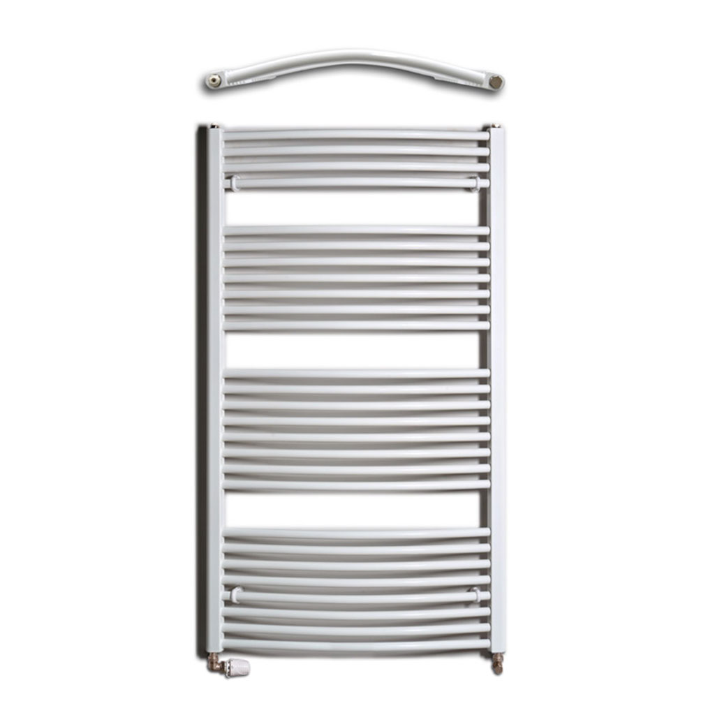 BPS-koupelny Koupelnový radiátor Eco EC-X 75132 / bílá RAL 9016 (132x75 cm)