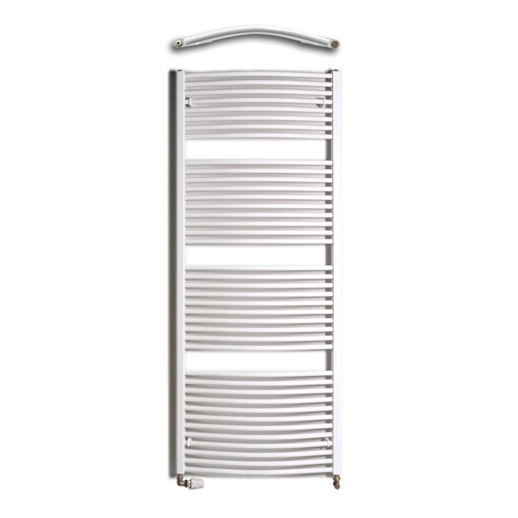 BPS-koupelny Koupelnový radiátor Eco EC-X 75185 / bílá RAL 9016 (185x75 cm)