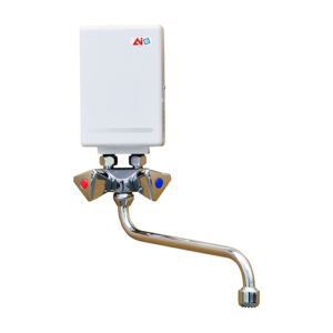 BPS-koupelny Průtokový ohřívač vody beztlaký s vodovodní baterií POB 350 / 3.5 kW