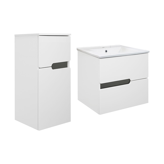 BPS-koupelny Set koupelnového nábytku Sofie W 60+NS35 L - Obrázek 2