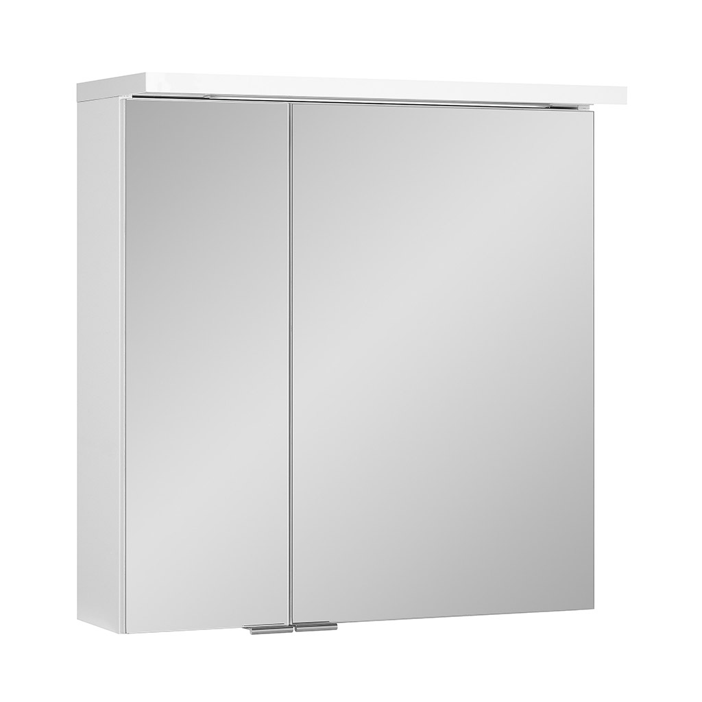 BPS-koupelny Zrcadlová skříňka závěsná s LED osvětlením Elite W 60 ZS - Obrázek 2