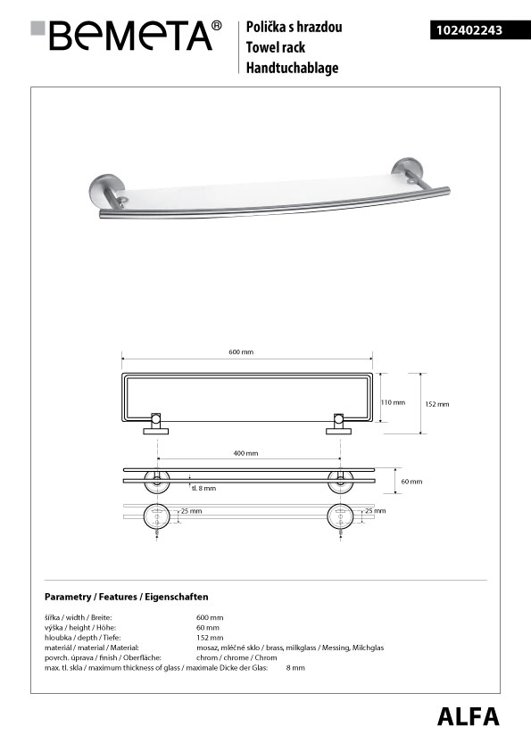 620 mm - 102402243