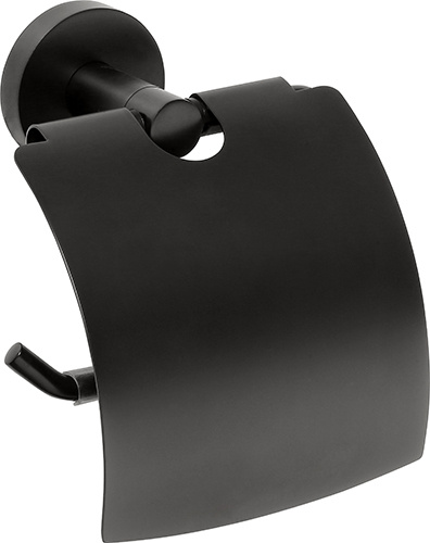 Bemeta Design DARK: Držák toaletního papíru s krytem - 104112010