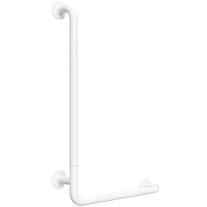 Bemeta Design HELP: Nástěnné opěrné držadlo levé skládané bez krytky