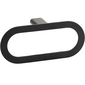 Bemeta Design ORGANIC BLACK: Držák ručníků kruhový - 167104380