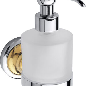 Bemeta Design RETRO gold-chrom: Dávkovač mýdla 200 ml - 144209108