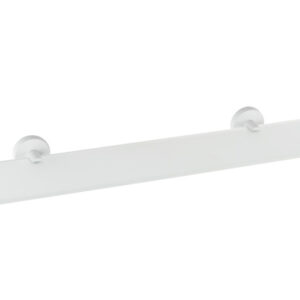 Bemeta Design WHITE: Polička skleněná