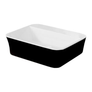 Besco Deskové umyvadlo z litého mramoru Assos S-Line BW UM D 51x41x15 cm