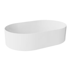 Besco Deskové umyvadlo z litého mramoru Lova Matt UM D 53x34 cm