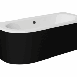 Besco Krycí panel k asymetrické vaně Avita Black P 150x75 (160x75