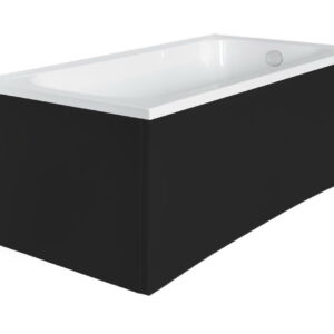 Besco Krycí panel k obdélníkové vaně Continea Black P 140x70 (150x70)