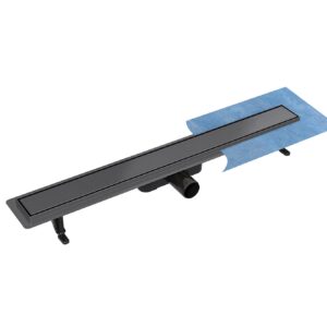 Besco Odtokový žlab VIRGO GRAFIT DUO 90 2-in-1 (barva:grafit)