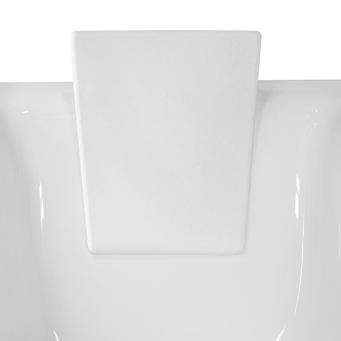 Besco Podhlavník k akrylátovým vanám TALIA POD (315x380 mm | barva: bílá) - Obrázek 2