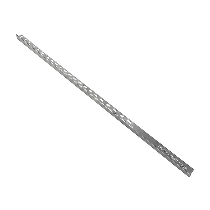 Besco Spádová lišta Neo 150R CR Chrom (délka 150 cm