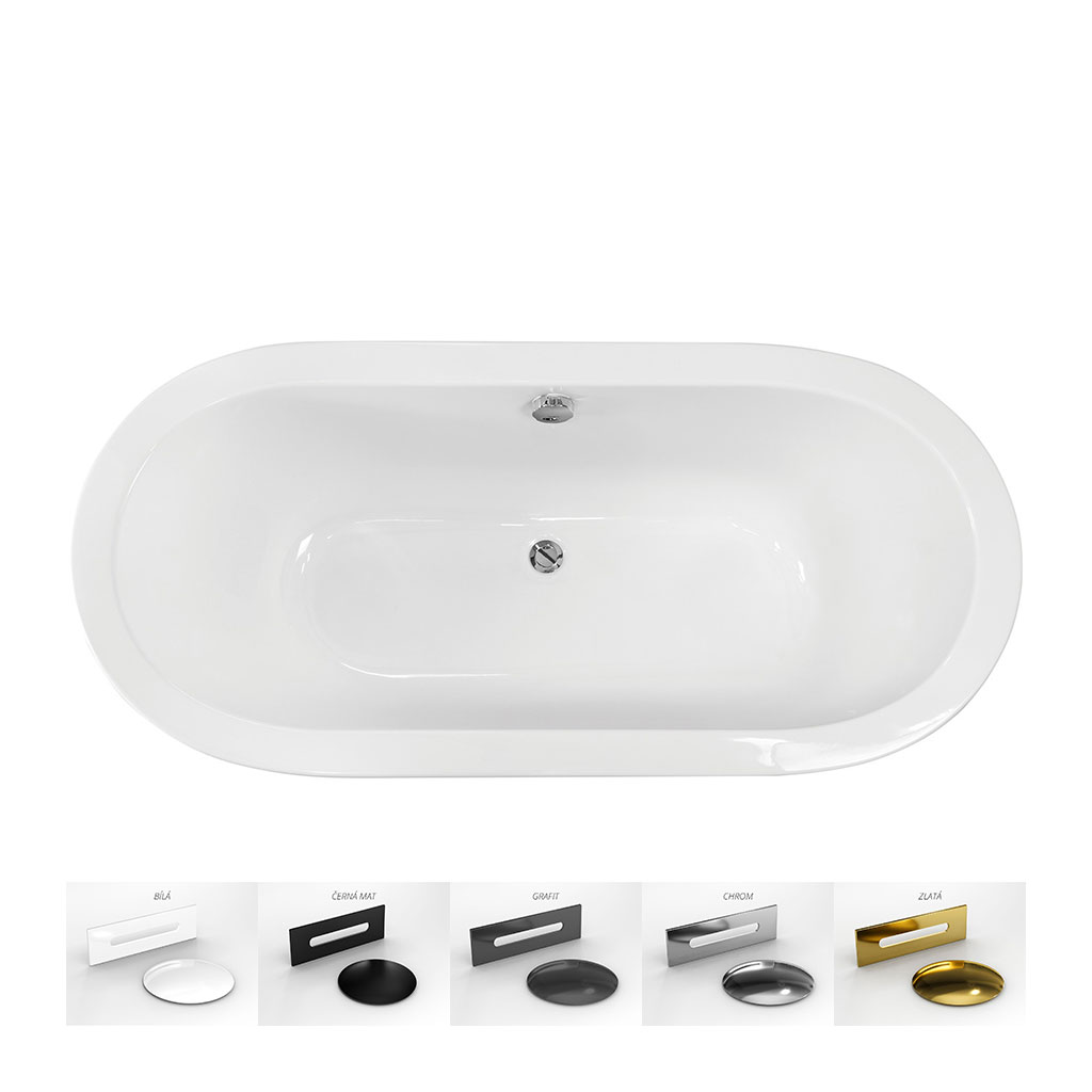 s přepadem Rozměry (cm): 159x76