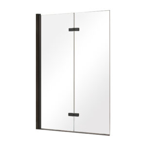Besco Vanová zástěna LUMIX BLACK 100145 (100x145 cm | Transparent)