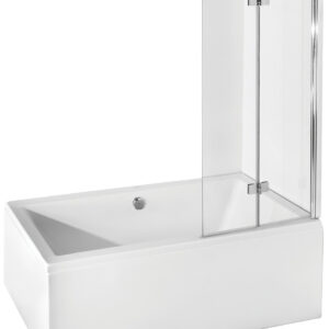 Besco Vanová zástěna PRESTIGIO 80150 (80x150 cm | Transparent)