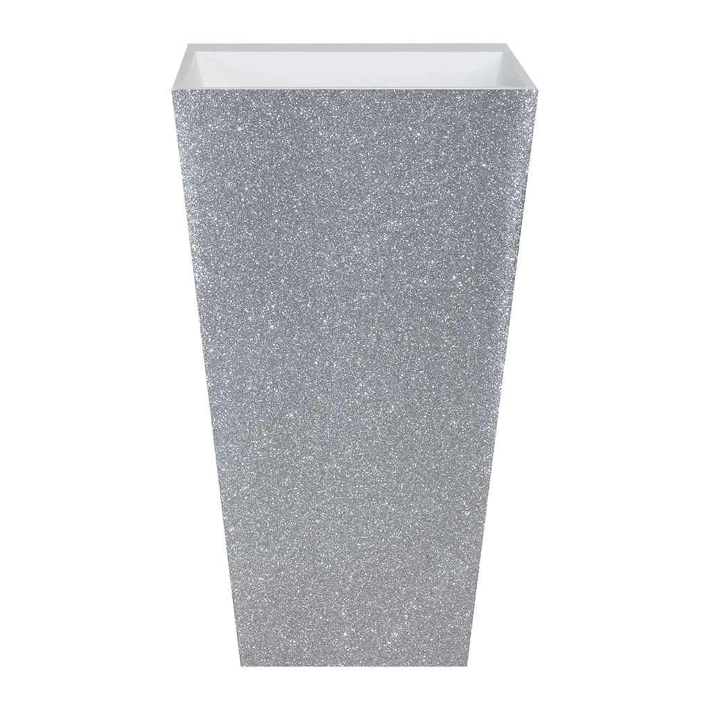 Besco Volně stojící umyvadlo z litého mramoru Vera Glam S UM VS 50x42x85 cm