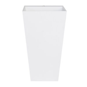 Besco Volně stojící umyvadlo z litého mramoru Vera UM VS-OPB 50x42x85 cm