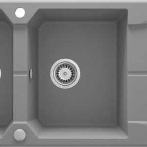 Deante Dřez Andante Flush 2 komory + odkapávač