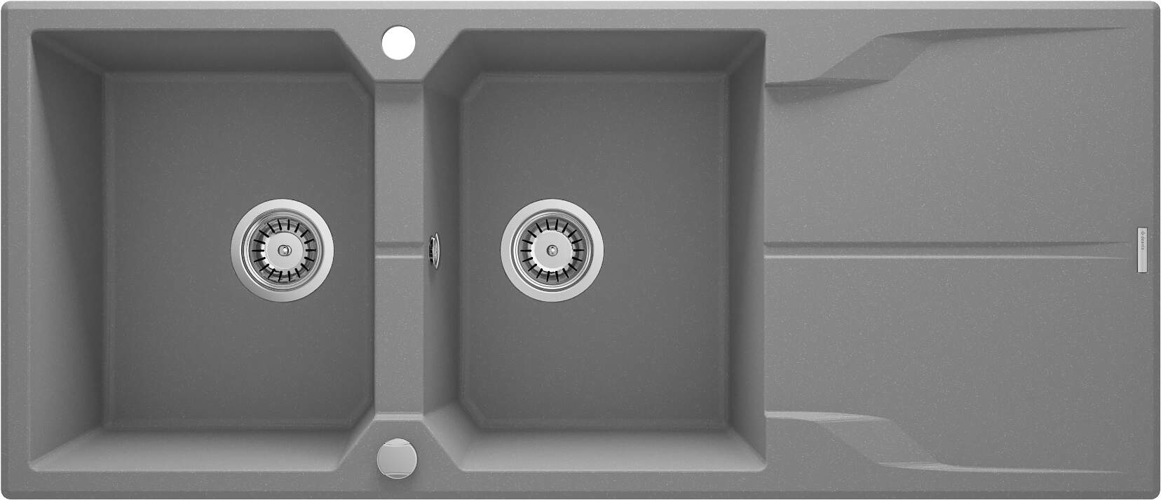 Deante Dřez Andante Flush 2 komory + odkapávač