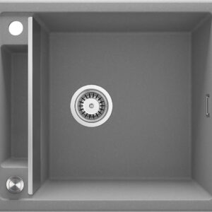 Deante Dřez Magnetic granit - ZRM S103 šedý metalic