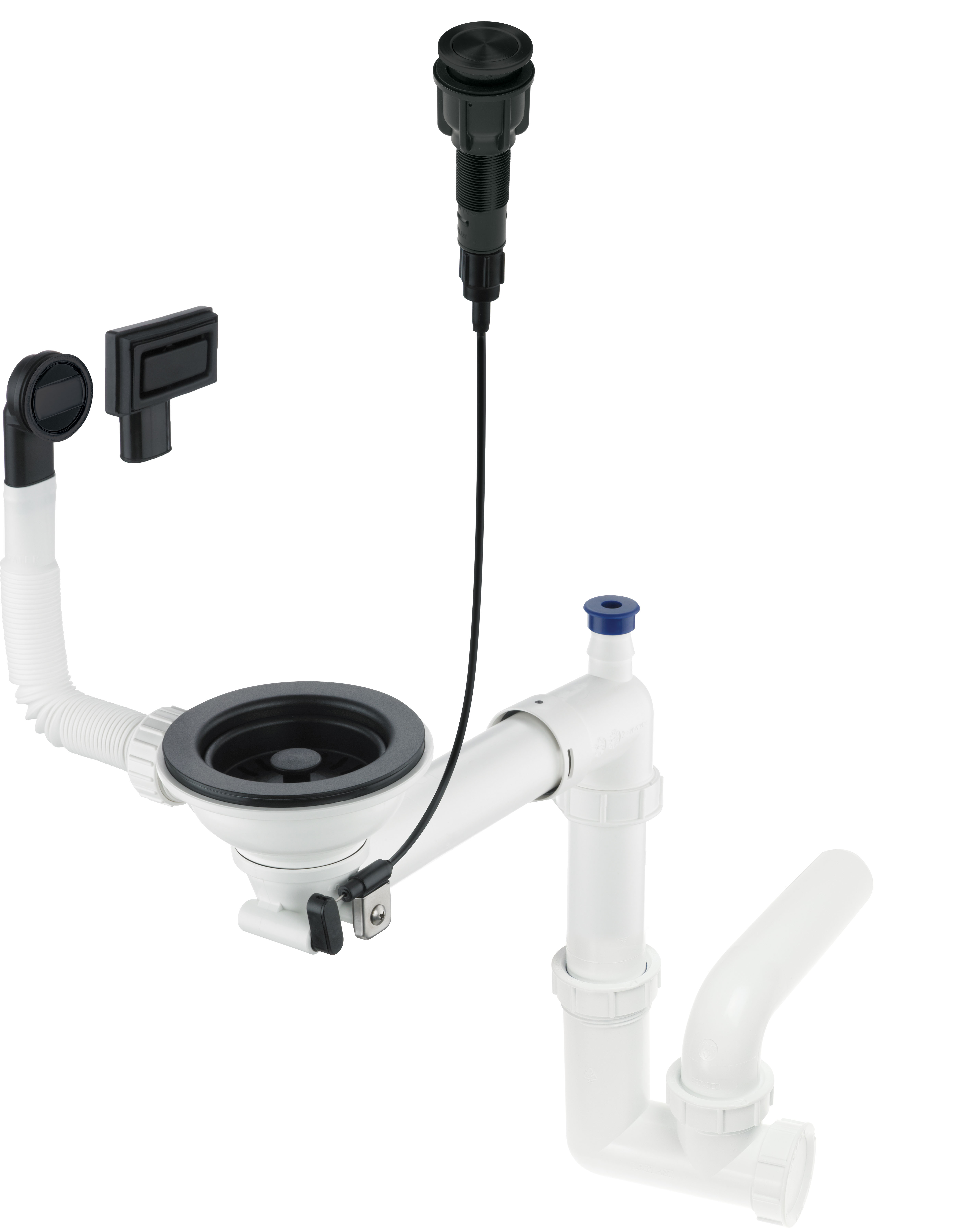 Deante Sifon Space-Saver Click pro granitové dřezy s 1 komorou - ZXY N982