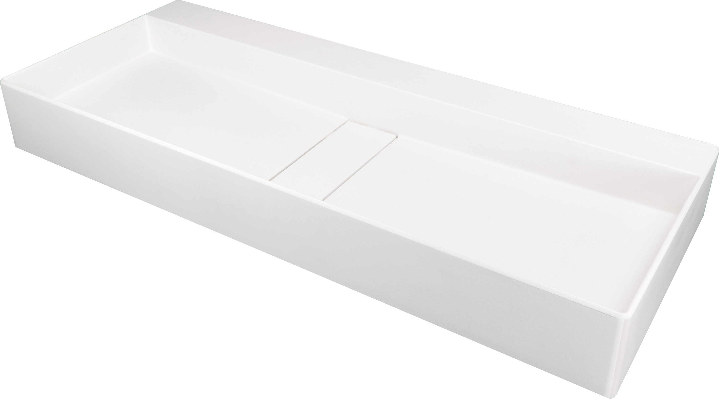 Deante Umyvadlo na desku Blur 80x40 cm - CQB AU8S