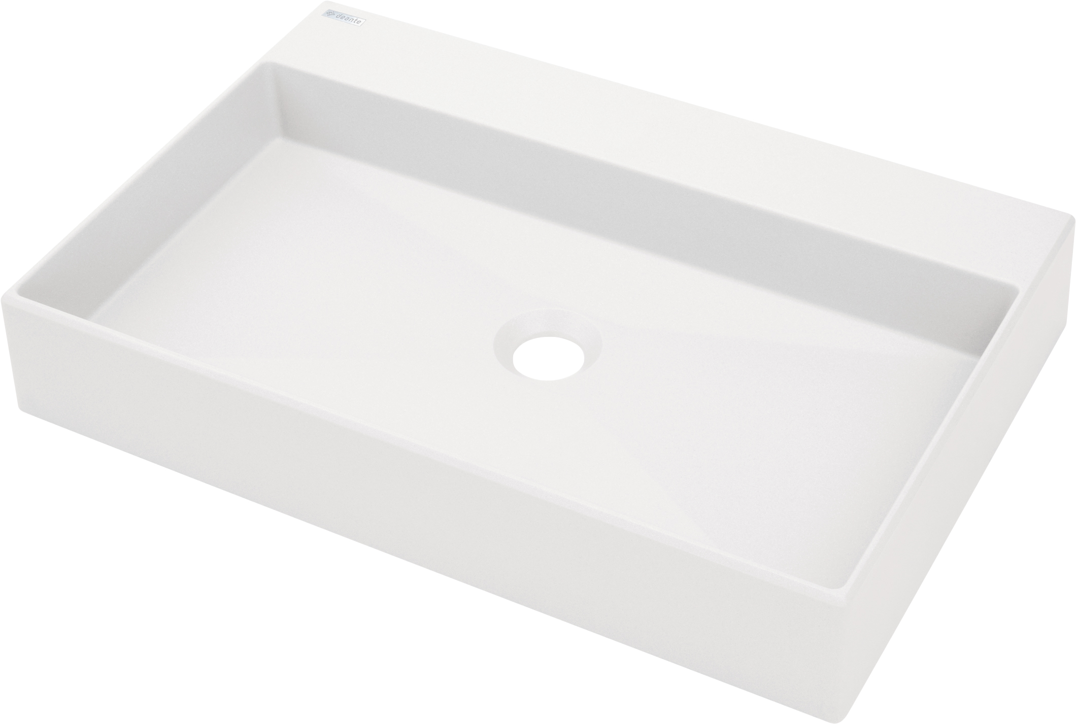 Deante Umyvadlo na desku Correo 60x40 cm - CQR AU6S