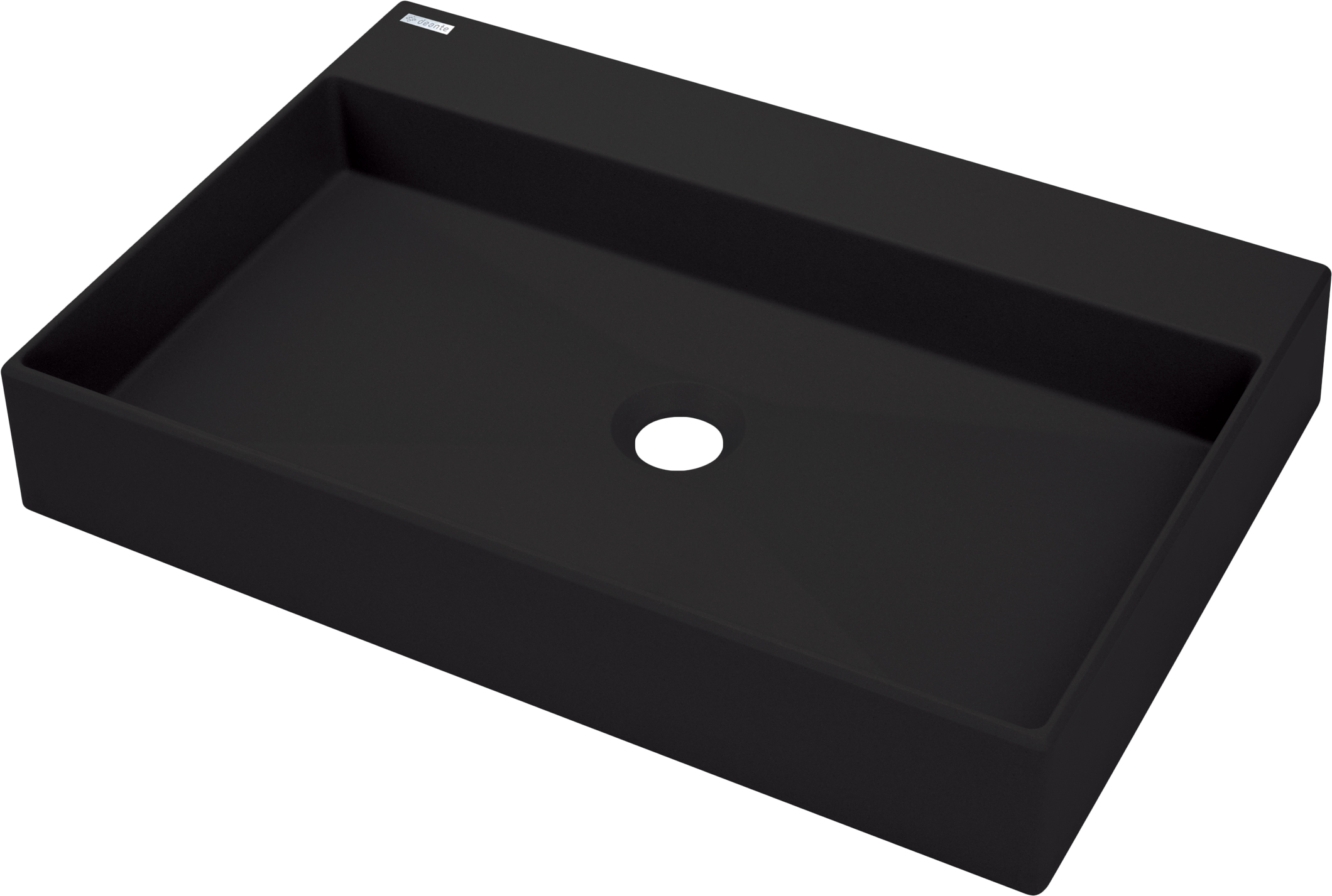 Deante Umyvadlo na desku Correo 60x40 cm granit - CQR NU6S