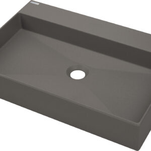 Deante Umyvadlo na desku Correo 60x40 cm granit - CQR TU6S