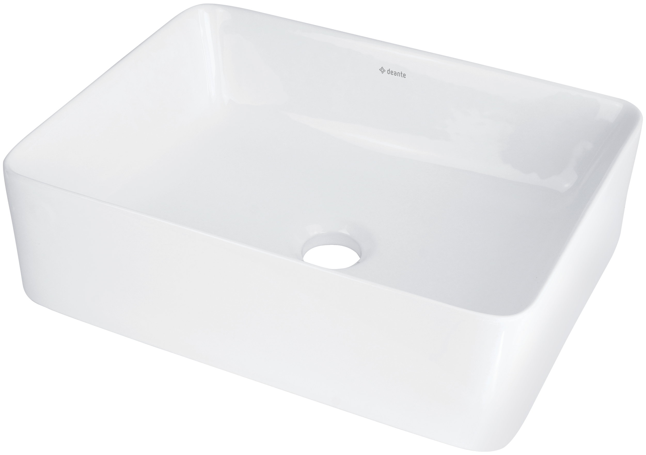 Deante Umyvadlo na desku Jasmin 40x30 cm - CDJ 6U4S