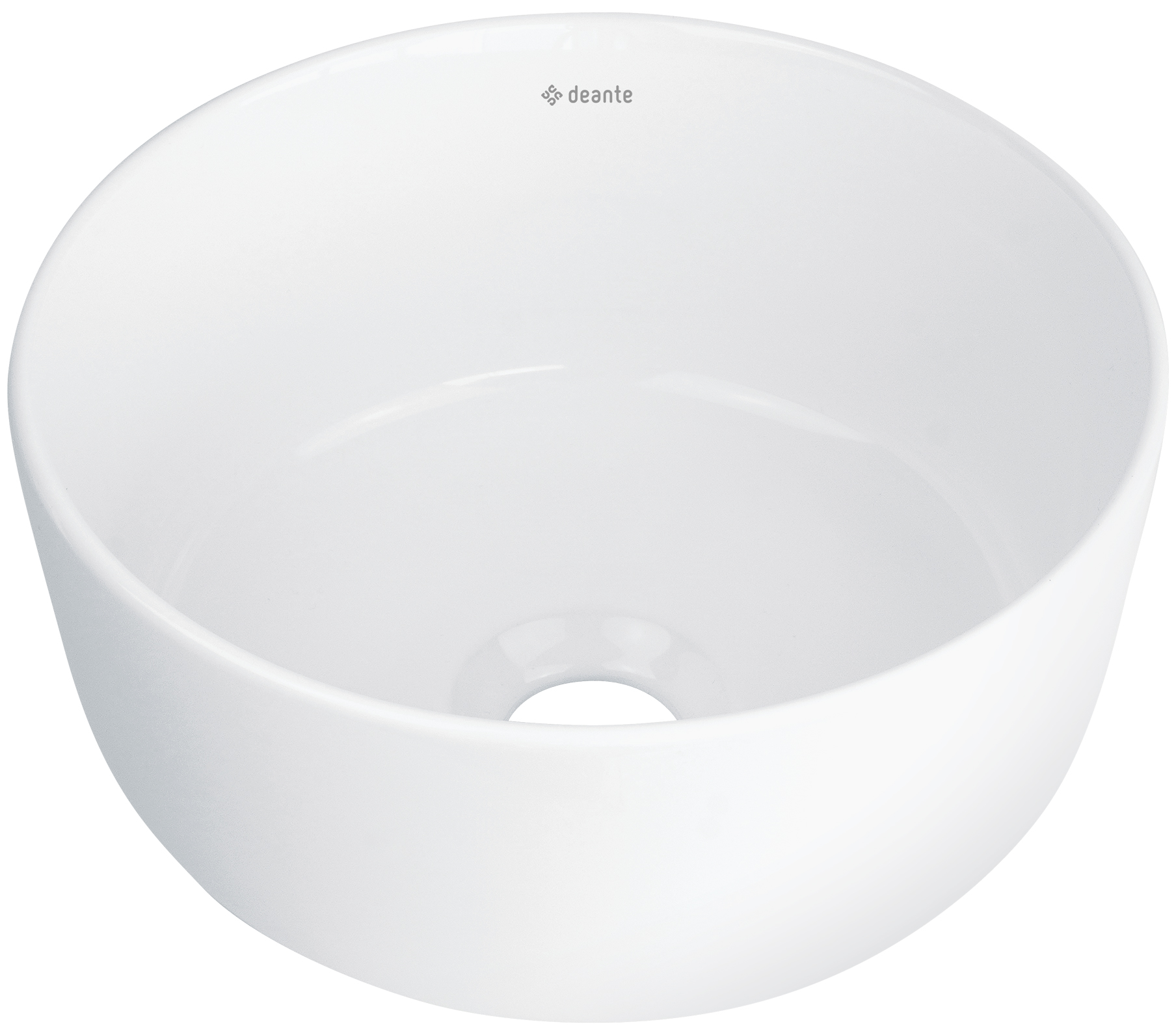Deante Umyvadlo na desku Jasmin ø28 cm - CDJ 6U2S