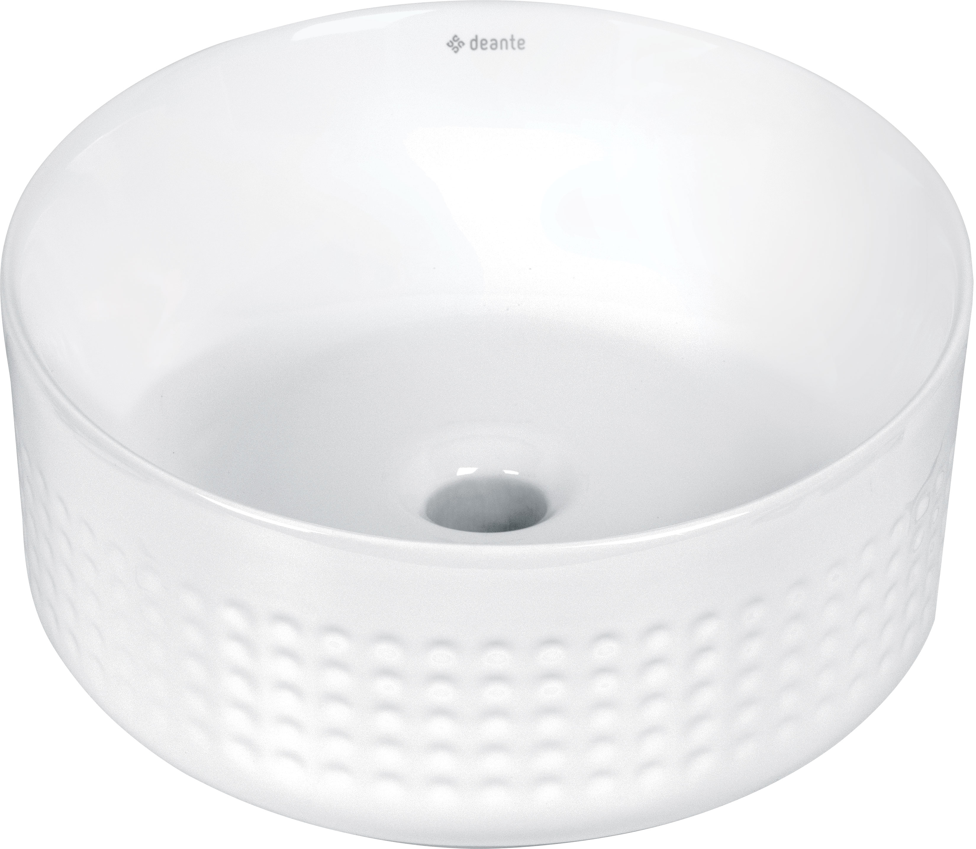 Deante Umyvadlo na desku Silia ø36 cm - CDX 6U3S