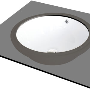 Deante Umyvadlo pod desku Alpinia ø38 cm - CGA 6U3U