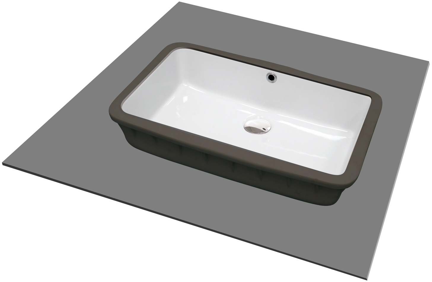 Deante Umyvadlo pod desku Temisto 50x30 cm - CDT 6U5U