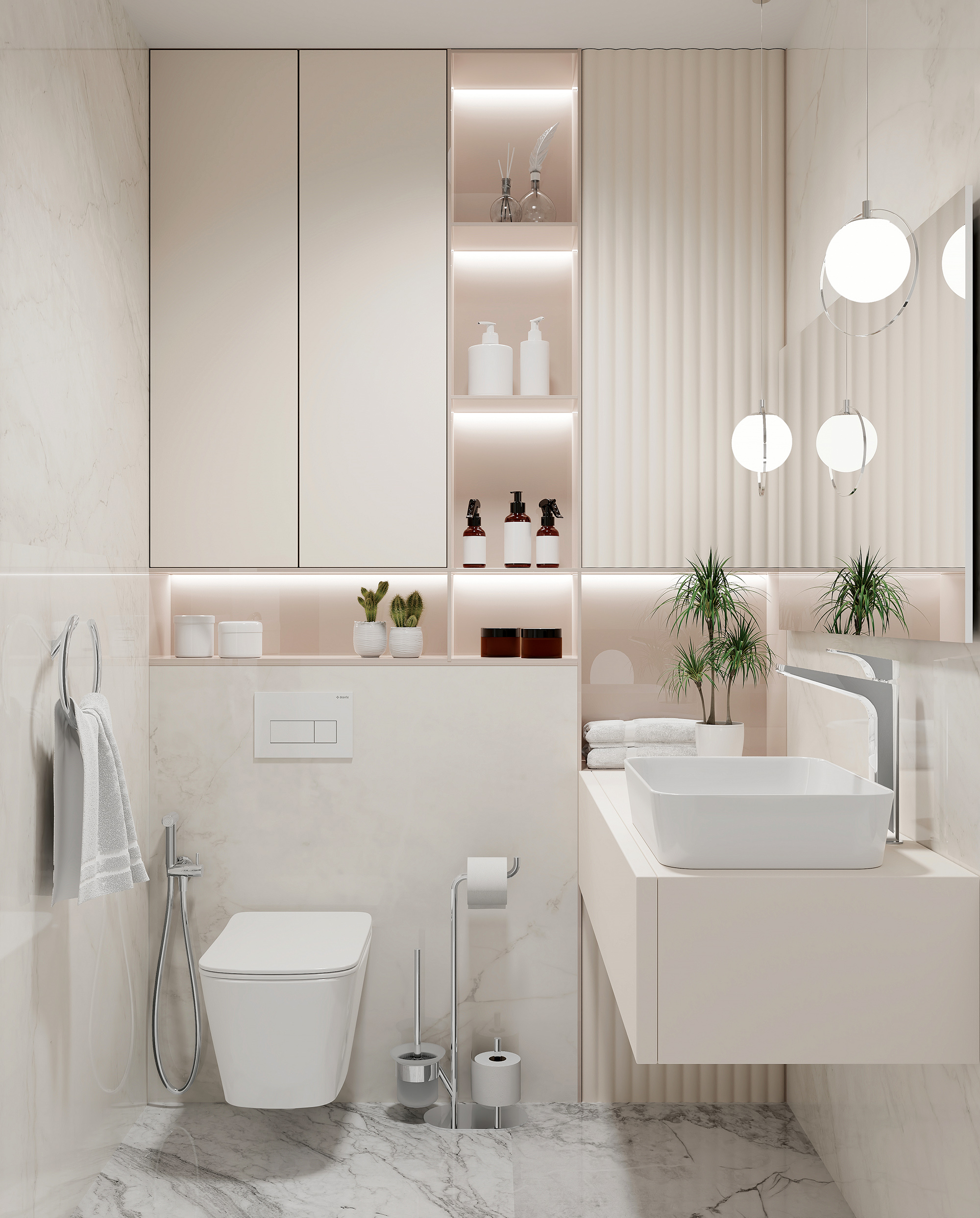 Deante Vysoká umyvadlová baterie Hyacinth směšovací - BQH 020N - Obrázek 2
