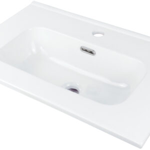 Deante Zápustné keramické umyvadlo Tubo 60x38