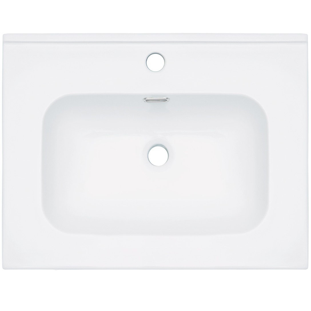 Deante Zápustné keramické umyvadlo Tubo 60x46 cm - CTU 6U6W - Obrázek 2