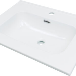 Deante Zápustné keramické umyvadlo Tubo 60x46 cm - CTU 6U6W