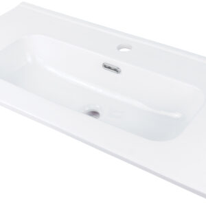 Deante Zápustné keramické umyvadlo Tubo 80x38