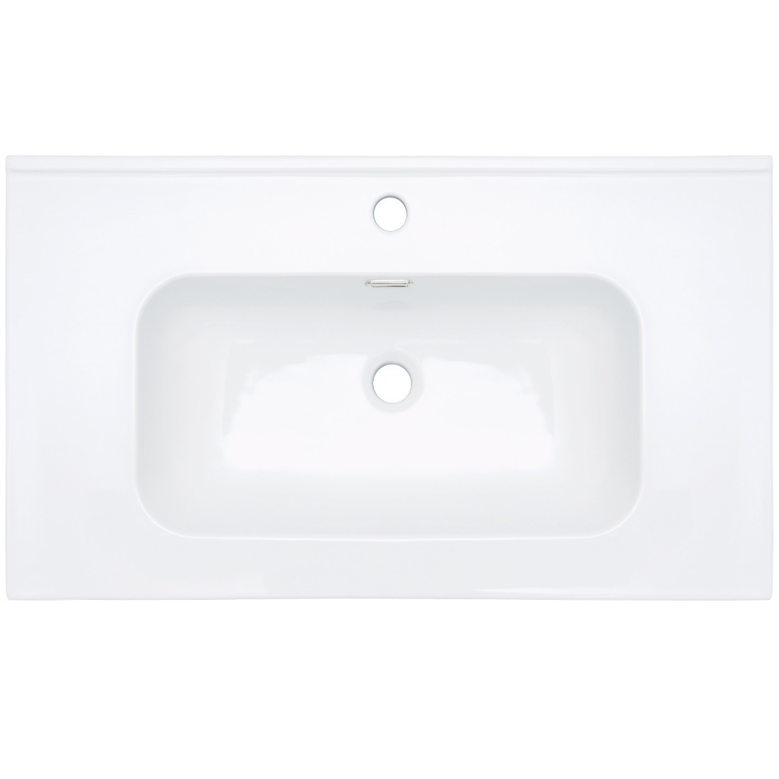 Deante Zápustné keramické umyvadlo Tubo 80x46 cm - CTU 6U8W - Obrázek 2